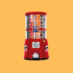 165 EUR Netto- Thekenautomat rot