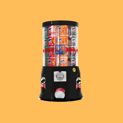 165 EUR Netto- Thekenautomat schwarz