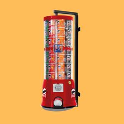 330 EUR Netto - Pringles Automat rot mit Wandhalterung