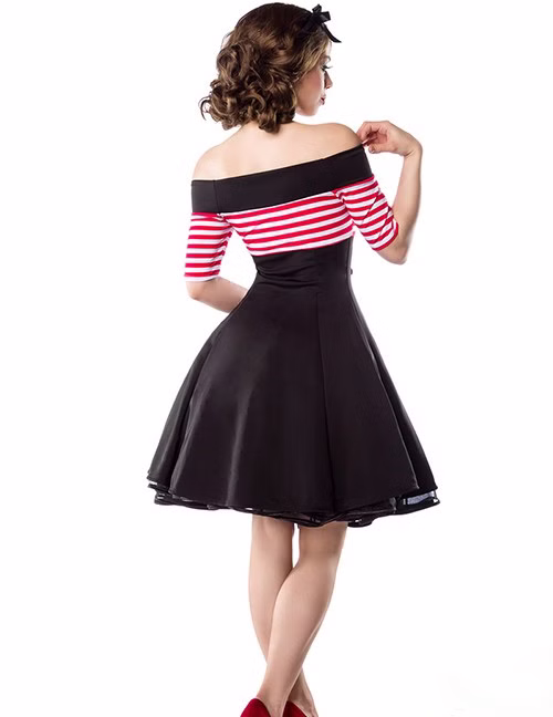 1132213 Belsira 50001-059 Vintage Kleid im Petticoat Stil
