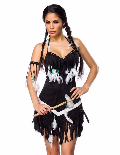 1133398 Mask Paradise 80048-010 Sexy Squaw Indianerin Kostüm