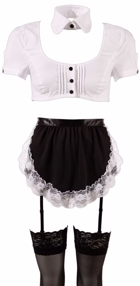 Cottelli Collection - Servier Set schwarz
