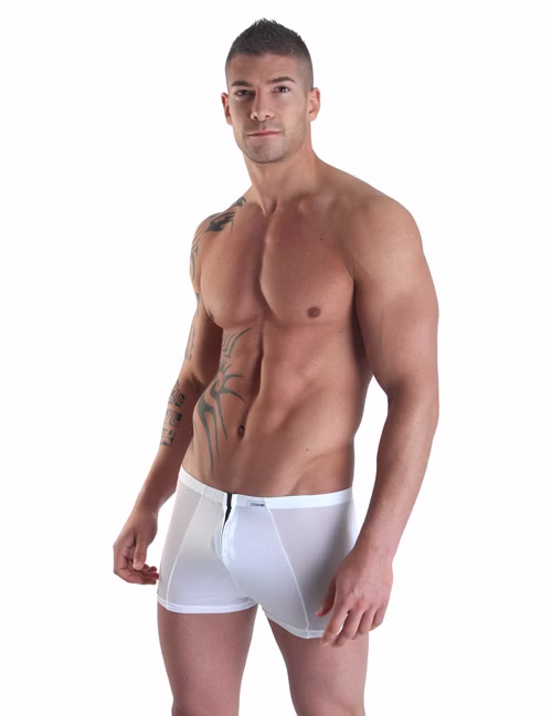 LOOK ME - Herren Boxer Wiz LM16-67WHT weiß