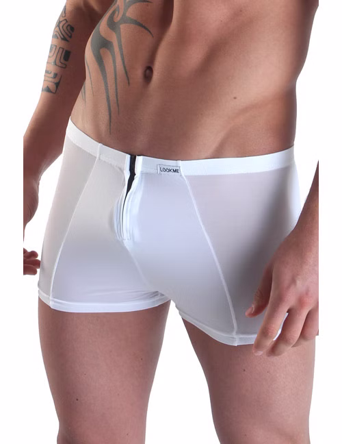 LOOK ME - Herren Boxer Wiz LM16-67WHT weiß