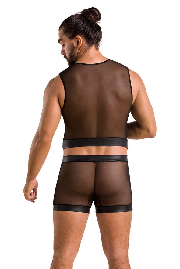 Passion | Herren Lingerie Set aus Tll mit sexy Weste und Panty | XXL/3XL Passion | Herren Lingerie Set aus Tll mit sexy Weste und Panty | XXL/3XL