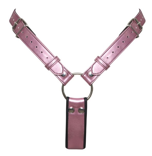Bad Kitty | Strap On String mit Dildo im Metallic Look | S/M Bad Kitty | Strap On String mit Dildo im Metallic Look | S/M
