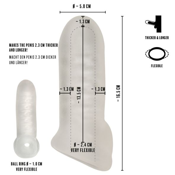 penishülle dick Penishülle „Dick & Ball Sleeve“ mit Hodenöffnung online kaufen bei orion.de main image 0