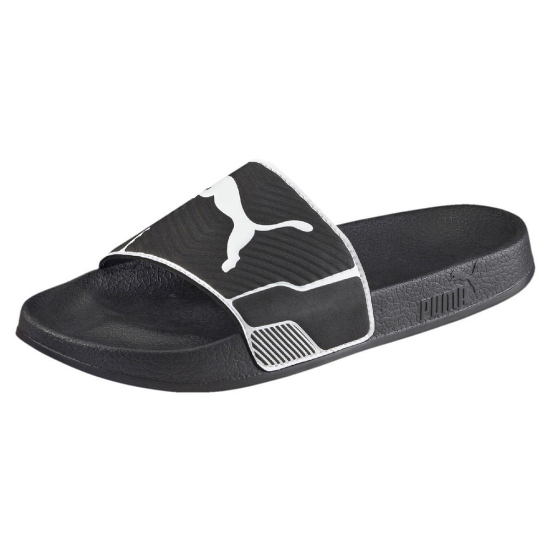 Puma Beach Sandals Slippers Leadcat Ts 360634 04 Black | eBay