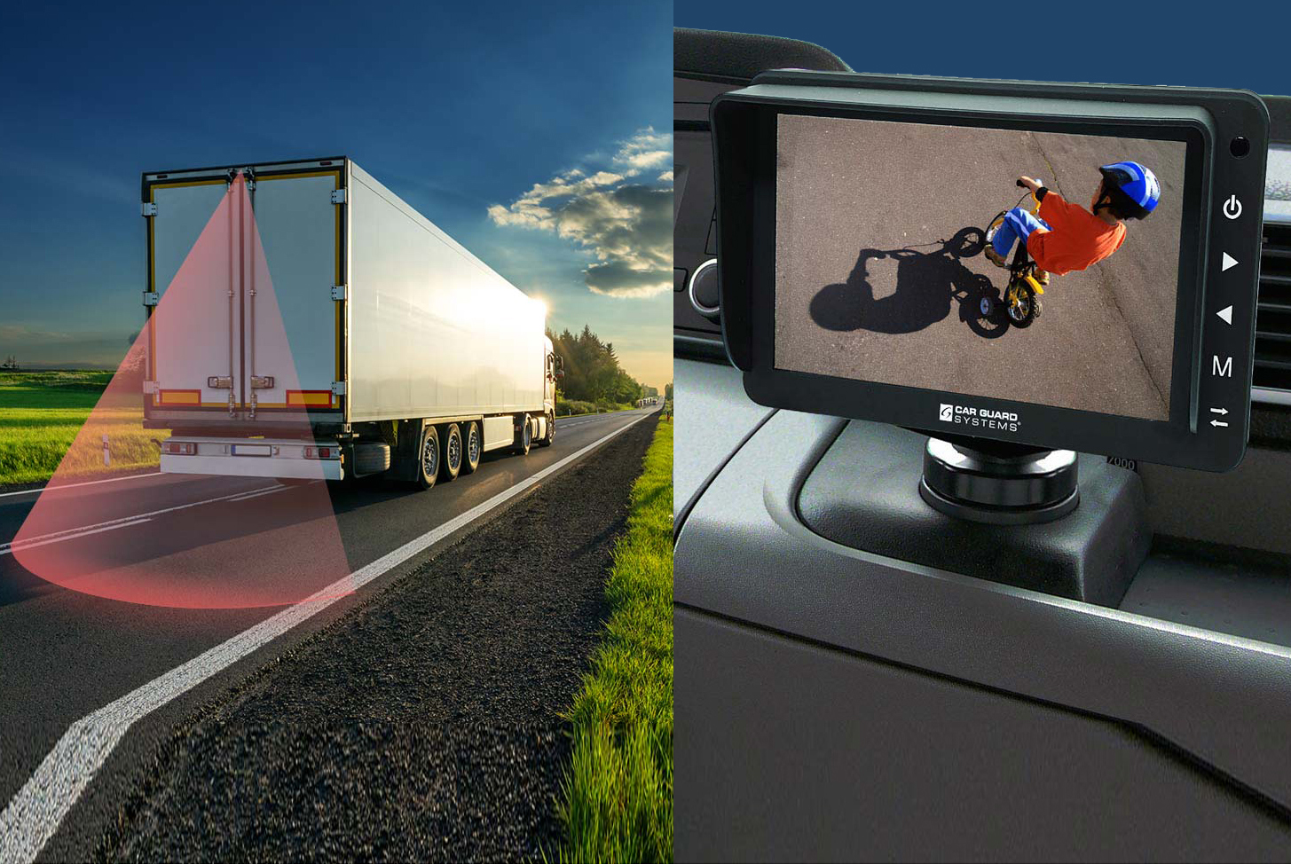 Monitor-Rückfahrkamera-Set