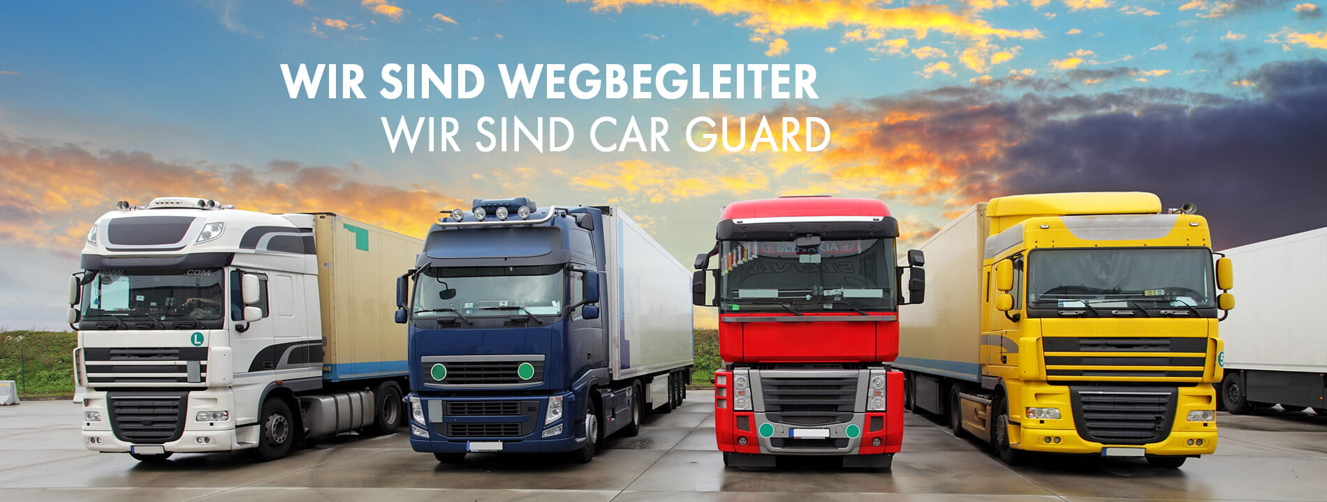 Wir sind Wegbegleiter - Wir sind Car Guard