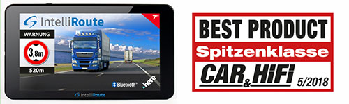 Lkw-Navigation IntelliRoute TR8050 DVR - Truckers bester Freund >Lkw-Navigation IntelliRoute TR8050 DVR - Truckers bester Freund