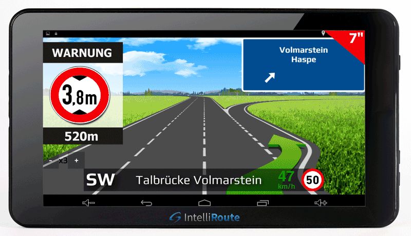CARGUARD IntelliRoute TR7000 LKW- Navigationssystem  – Bild 2