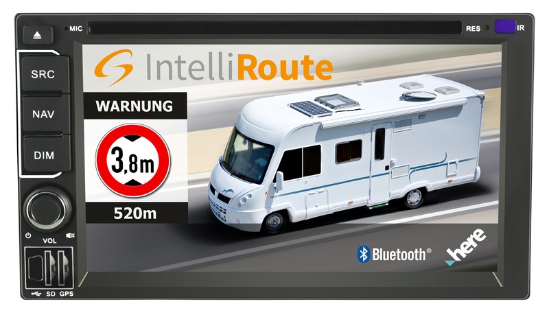 CARGUARD IntelliRoute CA9100 DAB Reisemobil-Navigationssystem – Bild 2