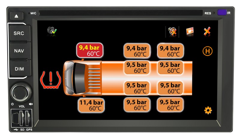 CARGUARD IntelliRoute CA9100 DAB Reisemobil-Navigationssystem – Bild 12