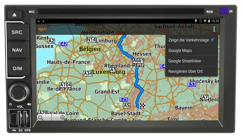 CARGUARD IntelliRoute CA9100 DAB Reisemobil-Navigationssystem – Bild 13