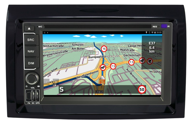 CARGUARD IntelliRoute CA9100 DABFD Reisemobil- Navigationssystem f&uuml;r Ducato, Jumper, Boxer ab 2006 – Bild 17