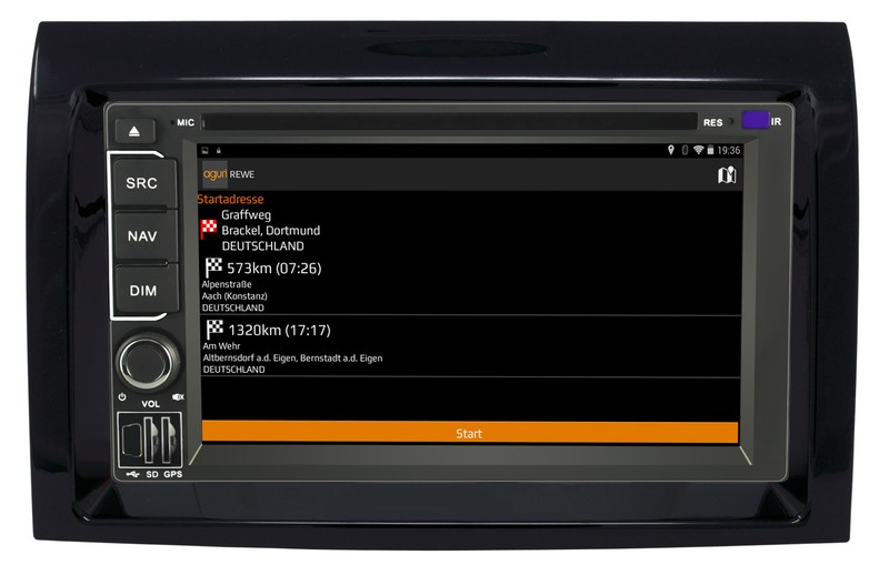 CARGUARD IntelliRoute CA9100 DABFD Reisemobil- Navigationssystem f&uuml;r Ducato, Jumper, Boxer ab 2006 – Bild 4