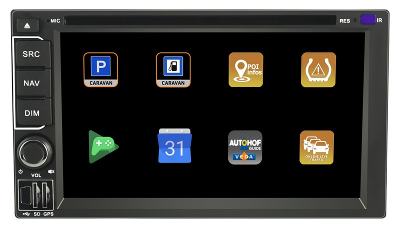 CARGUARD IntelliRoute TR9100 DAB LKW- Navigationssystem – Bild 4