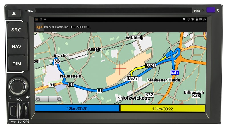 CARGUARD IntelliRoute TR9100 DAB LKW- Navigationssystem – Bild 16