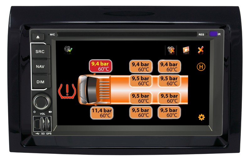 CARGUARD IntelliRoute TR9100 DABXF LKW- Navigationssystem f&uuml;r DAF XF – Bild 13