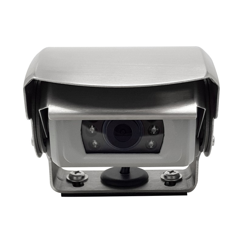CARGUARD SNOOPER REAR ANGEL VIEW &trade; RAV-M Mini-Shutter-R&uuml;ckfahrkamera, 700TVL, 118&deg;, silber, 9-32V, PAL – Bild 14