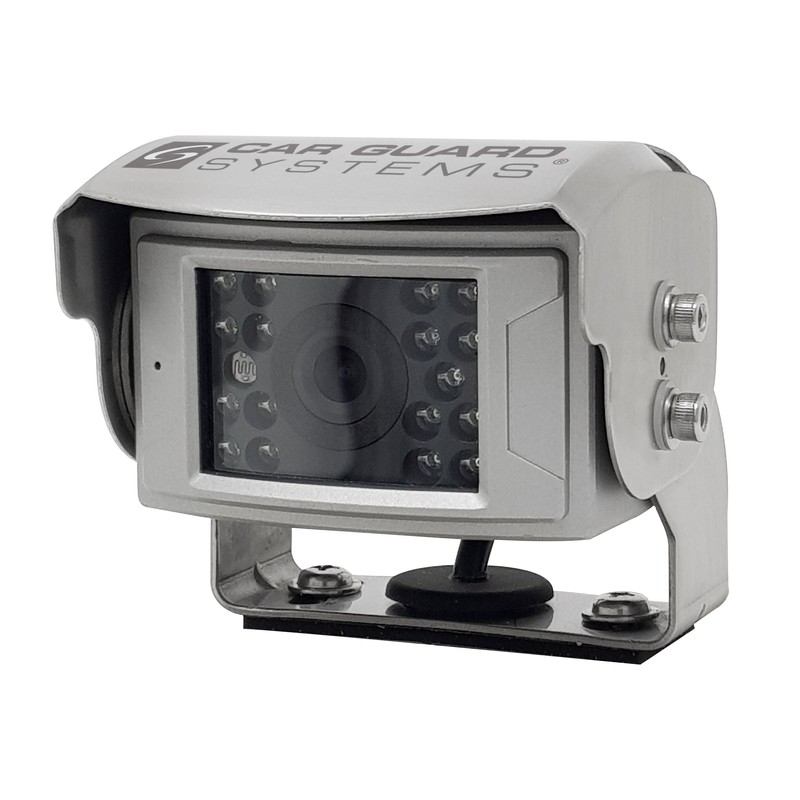 CARGUARD SNOOPER REAR ANGEL VIEW &trade; RAV-F R&uuml;ckfahrkamera, 700 TVL, 125&deg;, silber, 9-32V, PAL – Bild 8