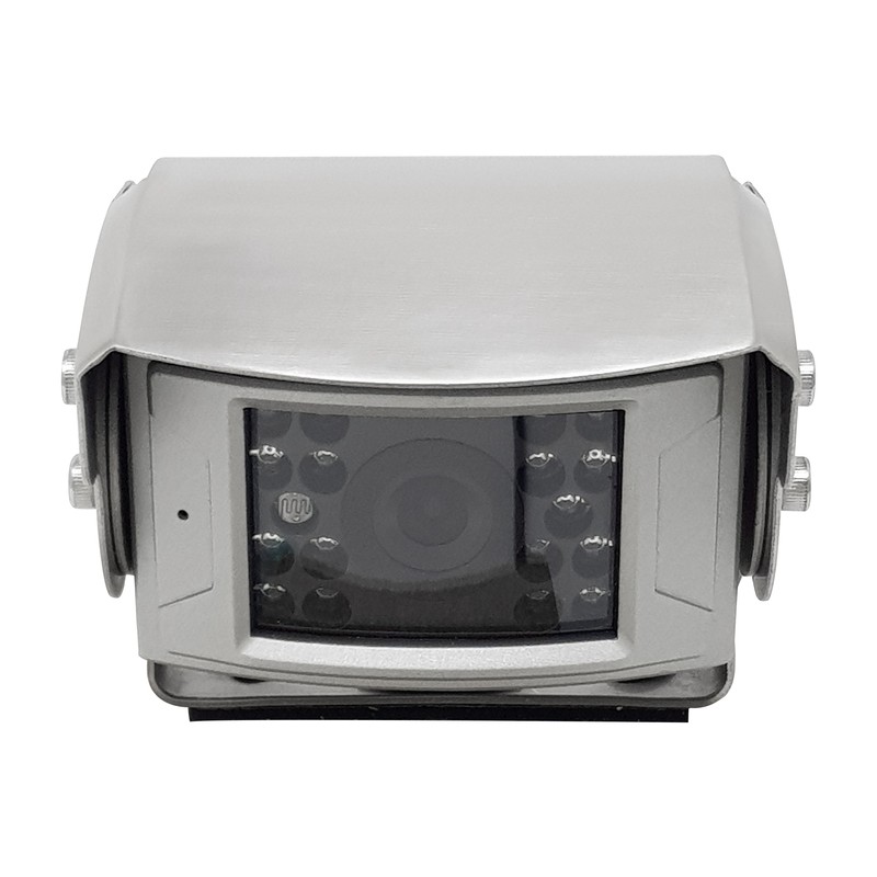 CARGUARD SNOOPER REAR ANGEL VIEW &trade; RAV-F R&uuml;ckfahrkamera, 700 TVL, 125&deg;, silber, 9-32V, PAL – Bild 9