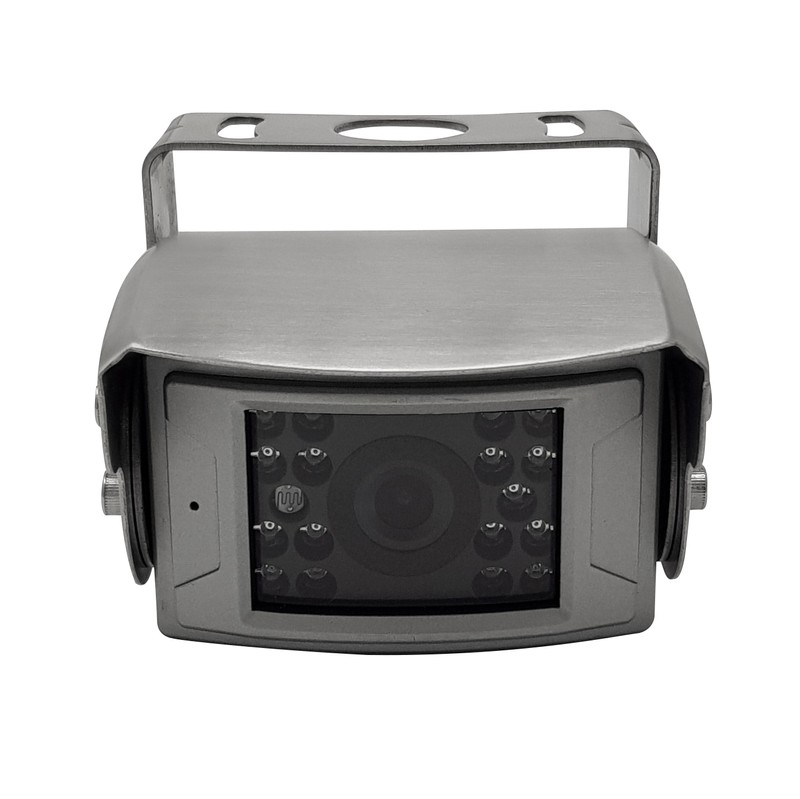 CARGUARD SNOOPER REAR ANGEL VIEW &trade; RAV-F R&uuml;ckfahrkamera, 700 TVL, 125&deg;, silber, 9-32V, PAL – Bild 13