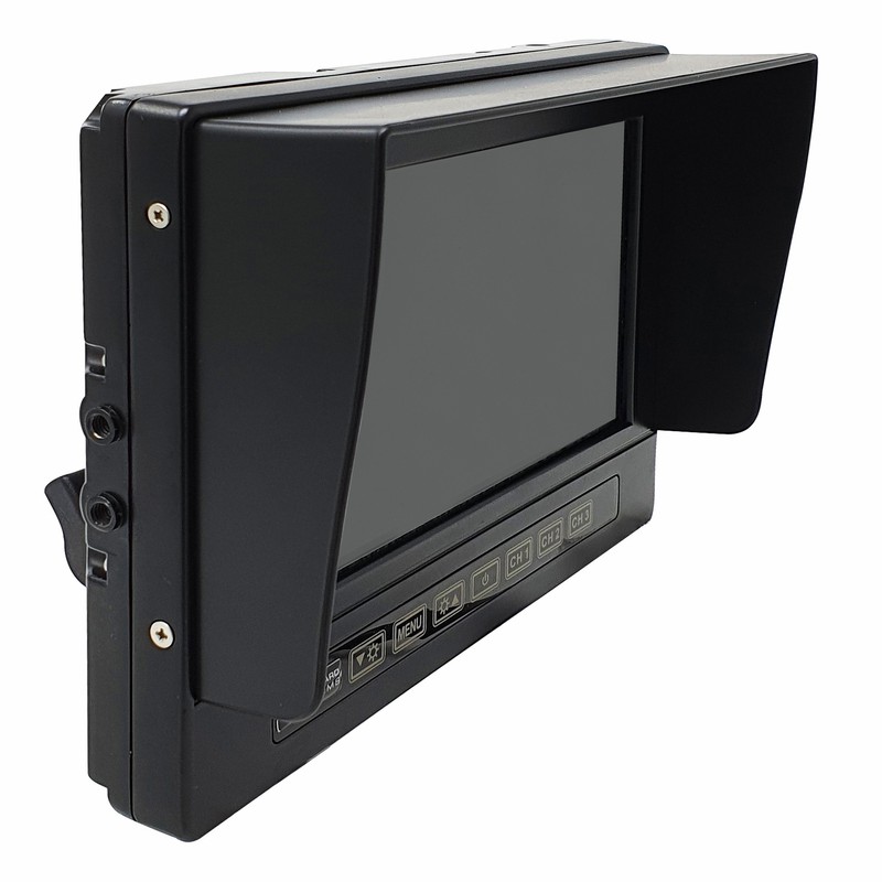 SIXTOP Telecamera Retromarcia Wireless Con Monitor 7" IPS - Doppia Camera IP68 Per Auto