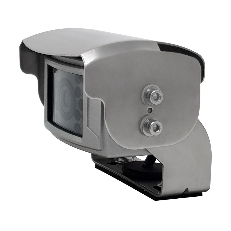 CARGUARD SNOOPER REAR ANGEL VIEW &trade; RAV-F R&uuml;ckfahrkamera, 700 TVL, 125&deg;, silber, 9-14V, PAL – Bild 6