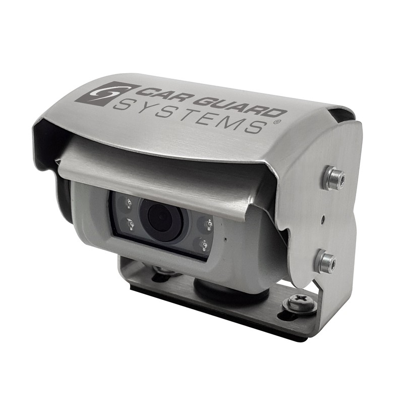 CARGUARD SNOOPER REAR ANGEL VIEW &trade; RAV-M Mini-Shutter-R&uuml;ckfahrkamera, 700TVL, 118&deg;, silber, 9-14V, PAL – Bild 9