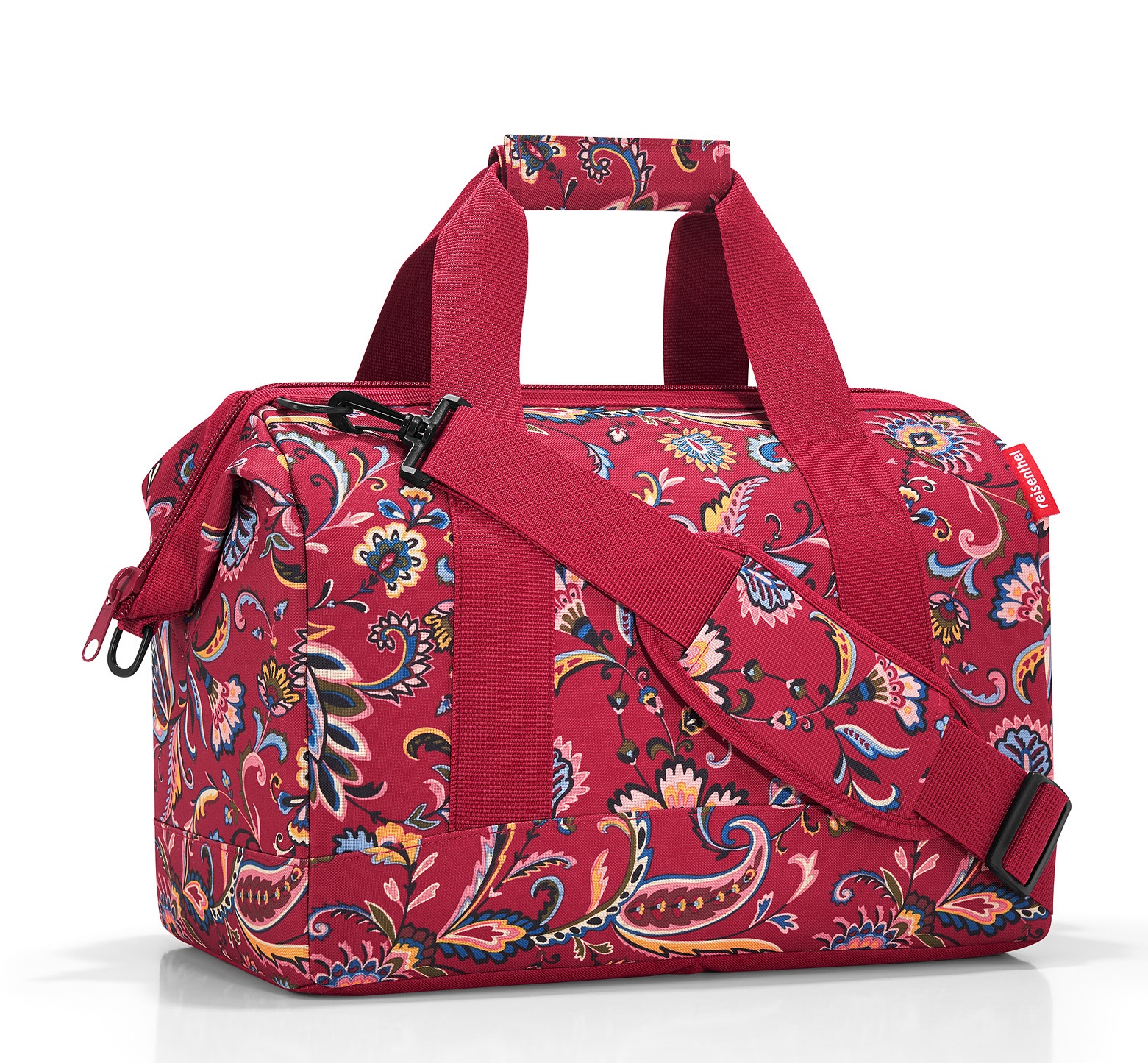 reisenthel allrounder M Reisetasche Tasche paisley ruby rot MS3067