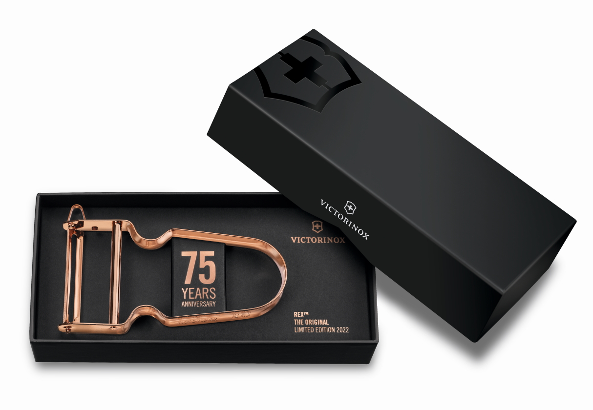 Victorinox REX Éplucheur De Fruits Et Légumes En Métal à Lame Droite