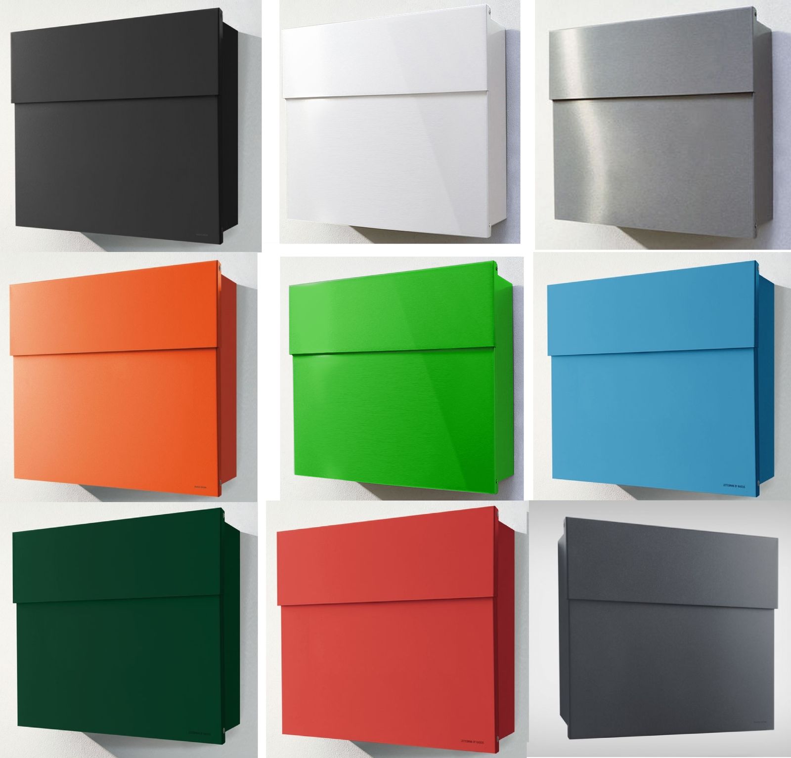Radius Design Briefkasten Postkasten Wandbriefkasten Letterman 4