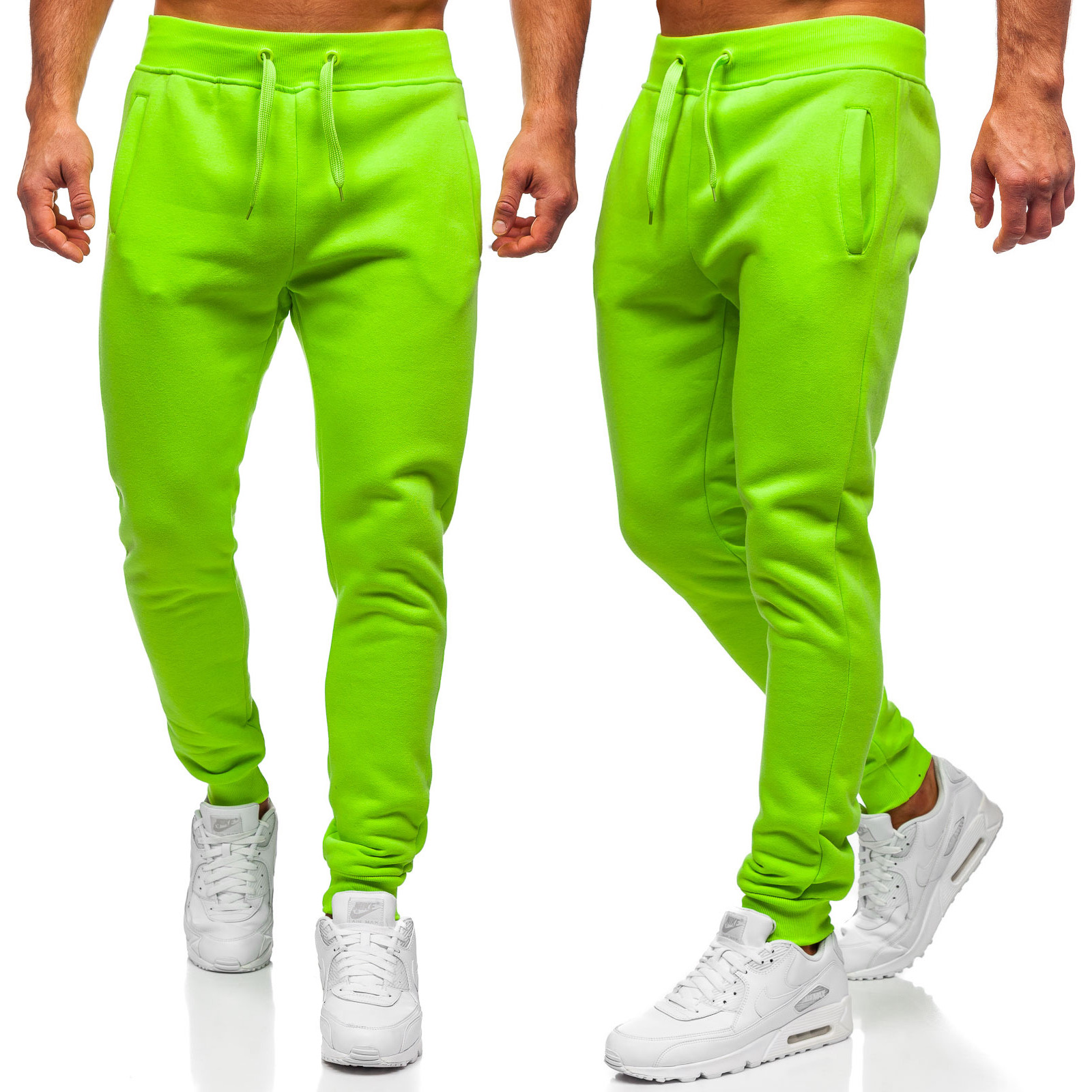 Pantaloni Jogger Premium Da Uomo Con 3 Tasche Pantaloni Atletici - Foto 3