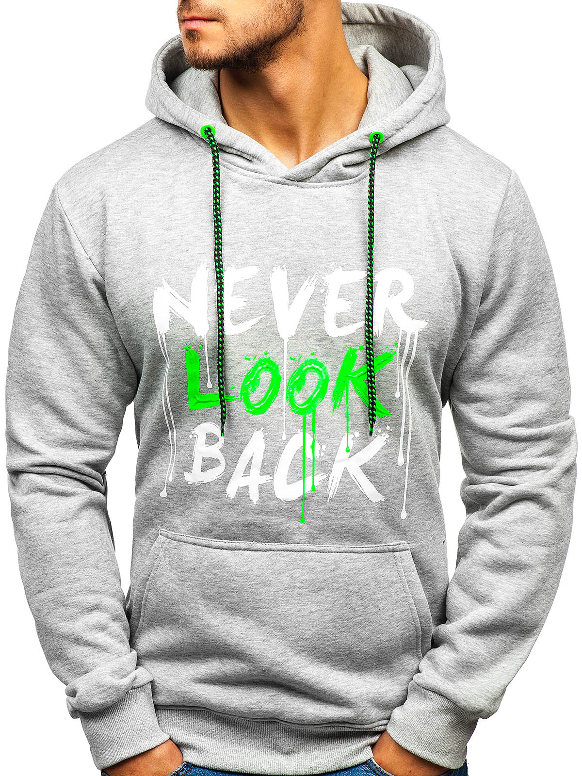 Kapuzenpullover Sweatshirt Pullover Print 3D Hoodie Herren Mix BOLF 1A1 Motiv