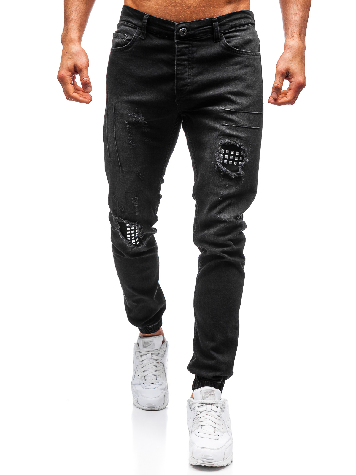 Jeans Hose Freizeithose Denim Clubwear Classic Casual Herren BOLF 6F6 Motiv