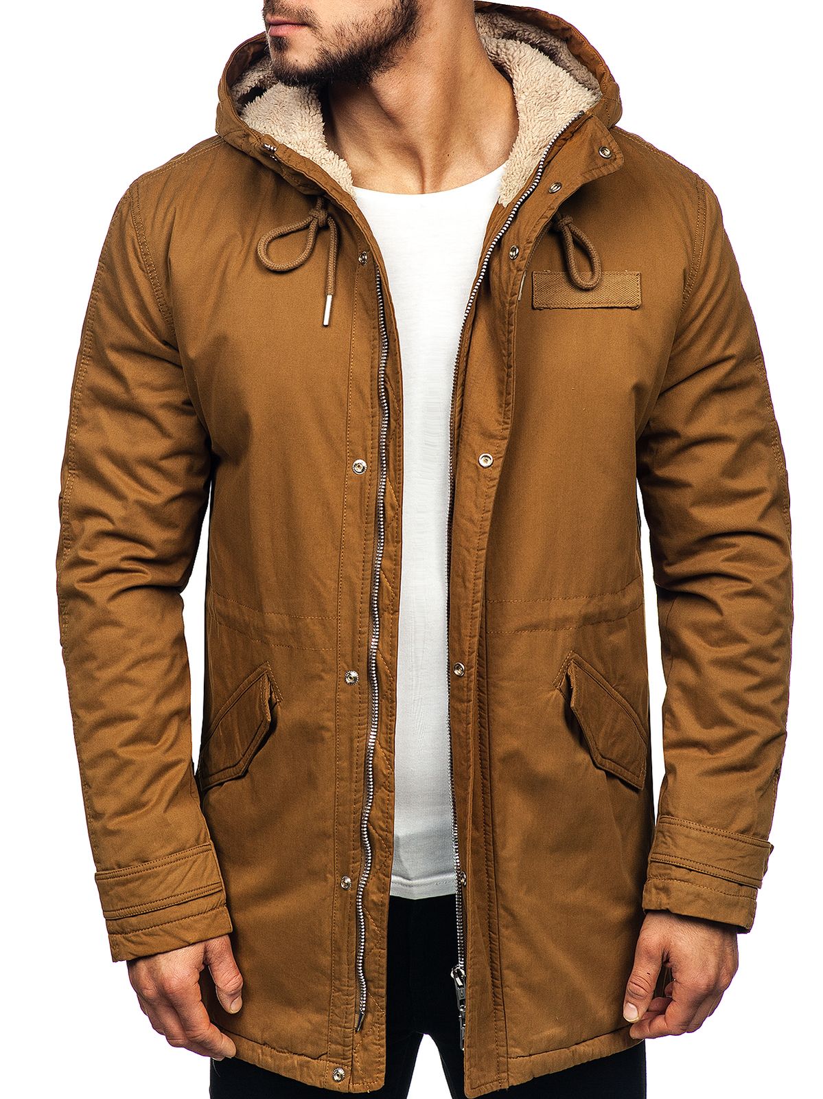 KOG Winterjacke Herren - Steppjacke Aus Baumwolle Für Herbst & Winter