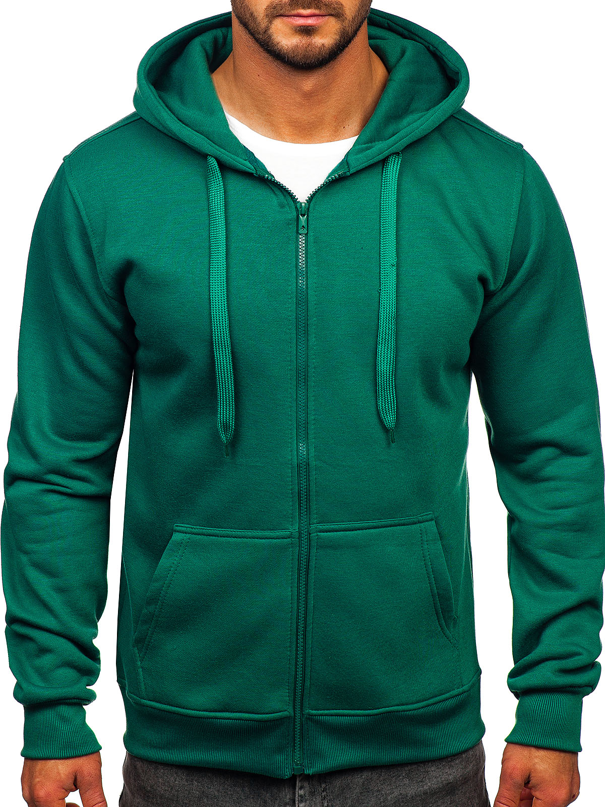 BOLF Kapuzenpullover Herren – Basic Sweatshirt Mi Produktbild-Vorschau 7