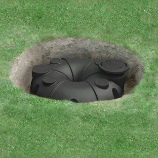 Abwassersammelgrube Torus Einbau Abwassersammelgrube Torus Einbau Garten