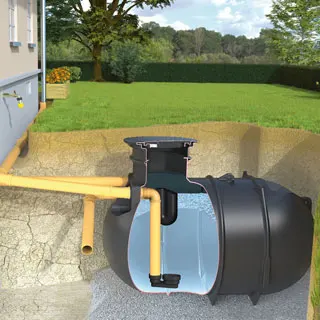 Erdtank für Regenwasser BlueLine Standard Erdtank BlueLine II Standard für Regenwasser