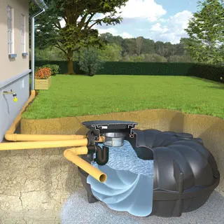 Regenwasserzisterne 5000 L Neo Eco Regenwasserzisterne 5000 L Neo Eco von Rewatec