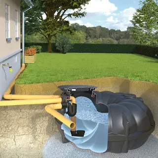 Regenwasserzisterne 5000 L Neo Standard Regenwasserzisterne 5000 L Neo Standard von Rewatec