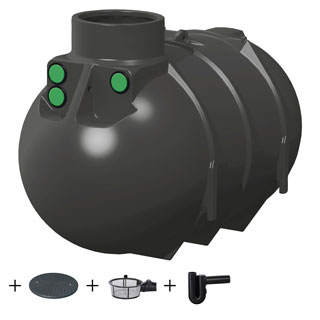 Regenta BlueLine 2600 Liter Garten Zisterne BlueLine 2600 Liter Garten von Regenta