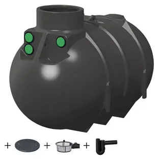 Regenta BlueLine 2600 Liter Garten Zisterne BlueLine 2600 Liter Garten von Regenta
