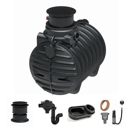 FET3400K3 Florantia Erdtank 3400 Liter Komfort III Set