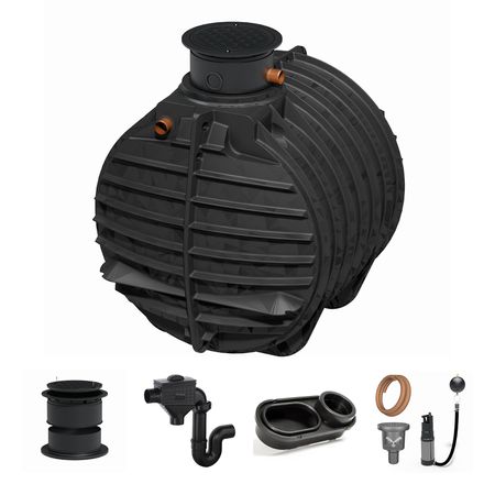 FET6000K3 Florantia Erdtank 6000 Liter Komfort III Set