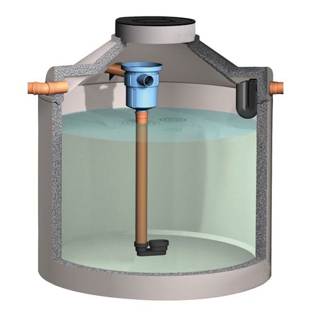 Betonzisterne mit Abd. 5 to. Korbfilter INOX für Haus und Garten 