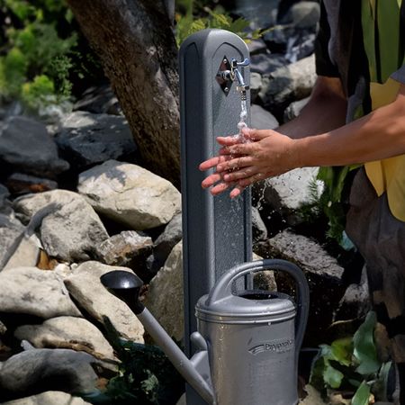 Wasserzapfstelle Standard anthrazit Anwendung