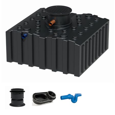FFT5000B0 Florantia Flachtank 5000 Liter Basis Set